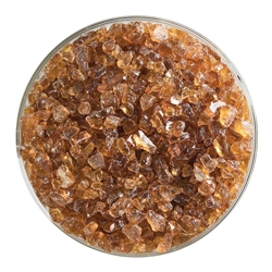 Medium Amber Transparent, Frit, Fusible 