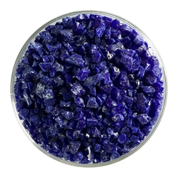 Deep Cobalt Blue Opalescent, Frit, Fusible 
