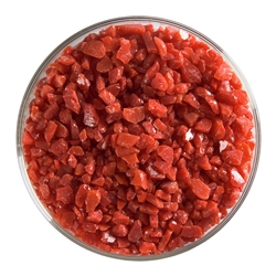 Red Opalescent, Frit, Fusible 