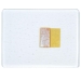 Alchemy Clear Silver to Gold Transparent, Thin-rolled, 2 mm, Fusible, 17 x 20 in., Half Sheet - 001015-0050-F-HALF