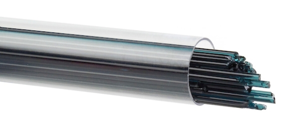 Aquamarine Blue Transparent, Stringer, Fusible, by the Tube 