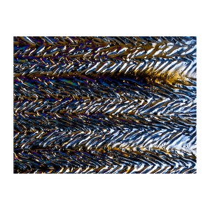 Black, Granite, Herringbone Ripple, Irid 