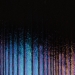 Black Opalescent, Thin, Accordion Texture, Iridescent, rainbow, 2 mm, Fusible, 17 x 20 in., Half Sheet - 000100-0056-F-HALF