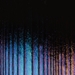 Black Opalescent, Thin, Accordion Texture, Iridescent, rainbow, 2 mm, Fusible, 17 x 20 in., Half Sheet - 000100-0056-F-HALF