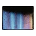 Black Opalescent, Thin, Accordion Texture, Iridescent, rainbow, 2 mm, Fusible, 17 x 20 in., Half Sheet - 000100-0056-F-HALF