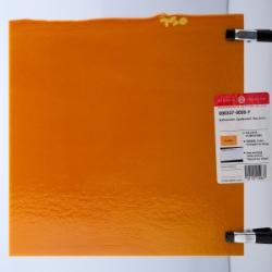 Butterscotch Opalescent, Thin-rolled, 2 mm, Fusible, 17 x 20 in., Half Sheet 
