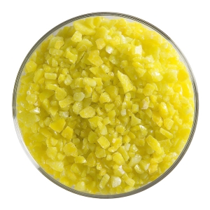 Canary Yellow Opalescent, Frit, Fusible 