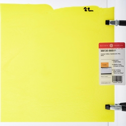 Canary Yellow Opalescent, Thin-rolled, 2 mm, Fusible, 17 x 20 in., Half Sheet 