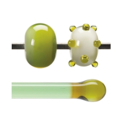 Chartreuse Transparent, Rod, 5 mm, Fusible 