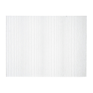 Clear Transparent, Accordion Texture, 3 mm, Fusible, 17 x 20 in., Half Sheet 