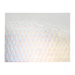 Clear, Dbl-rolled, Irid, Patterned 