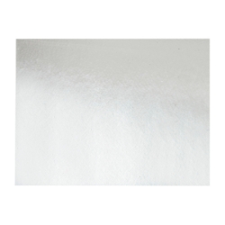 Clear, Dbl-rolled, Irid, silver 