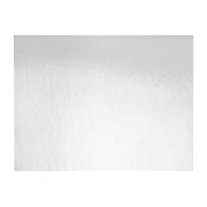 Clear Transparent, Thin-rolled, Iridescent, silver, 2 mm, Fusible, 17 x 20 in., Half Sheet 