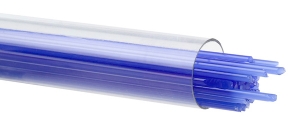Cobalt Blue Opalescent, Stringer, Fusible, by the Tube 