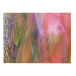 Cranb Pink, Royal Bl, Sp Green, White, Dbl-rolled 