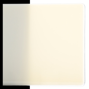 Cream Opalescent, Thin-rolled, 2 mm, Fusible, 17 x 20 in., Half Sheet 