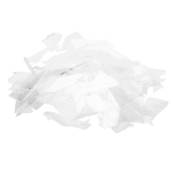 Crystal Clear Transparent, Confetti, Fusible 