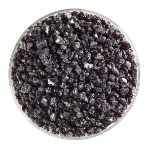 Dark Rose Brown Transparent, Frit, Fusible 