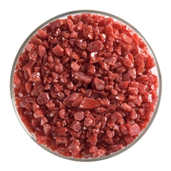 Deep Red Opalescent, Frit, Fusible 