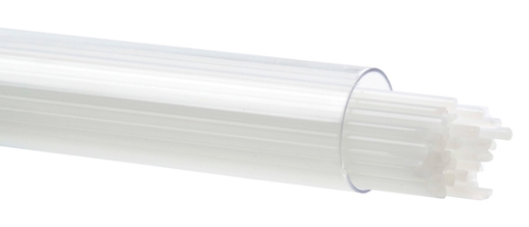 Dense White Opalescent, Stringer, Fusible, by the Tube 