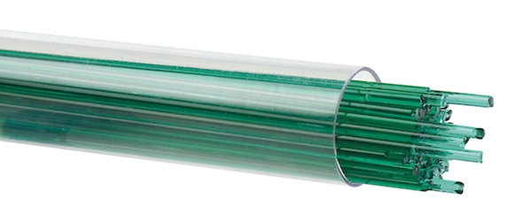 Emerald Green Transparent, Stringer, Fusible, by the Tube 