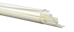 French Vanilla Opalescent, Ribbon, 1 mm, Fusible, by the Tube 