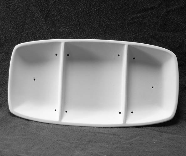 Geometric Divided Dish 
