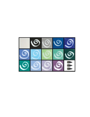 Glassline Glacial Color Kit fusible glass