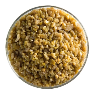 Golden Green Opalescent, Frit, Fusible 