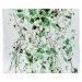 Green Fracture with Line Cast Green Streamers on Clear - 004325-0000-05x10