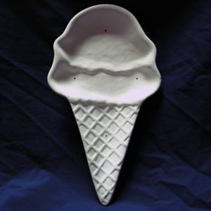 Ice Cream Cone Dish 