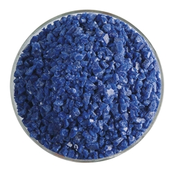 Indigo Blue Opalescent, Frit, Fusible 