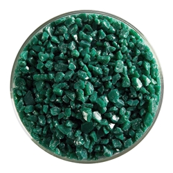 Jade Green Opalescent, Frit, Fusible 