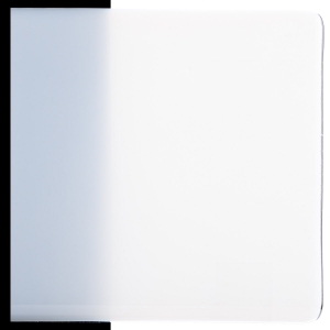 Lacy White Opalescent, Thin-rolled, 2 mm, Fusible, 17 x 20 in., Half Sheet 