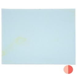 Lemon Lime Green Transparent, Thin-rolled, 2 mm, Fusible, 17 x 20 in., Half Sheet 