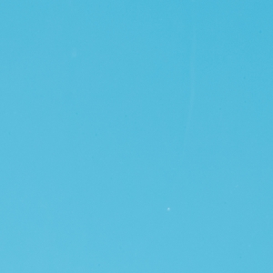 Light Cyan Opalescent, Thin-rolled, 2 mm, Fusible, 17 x 20 in., Half Sheet 