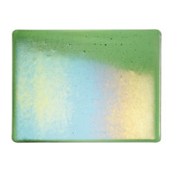 Light Green, Dbl-rolled, Irid, rainb. 