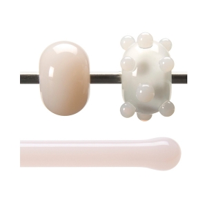 Light Peach Cream Opalescent, Rod, 5 mm, Fusible 