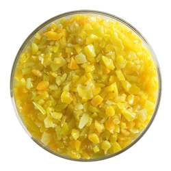Marigold Yellow Opalescent, Frit, Fusible 
