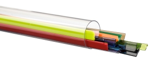Mixed Colors, Ribbon, 1 mm, Fusible, by the Tube 