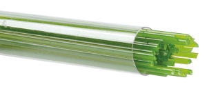 Moss Green Opalescent, Stringer, Fusible, by the Tube 