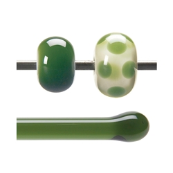 Olive Green Transparent, Rod, 5 mm, Fusible 