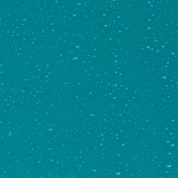 Peacock Blue Transparent, Thin-rolled, 2 mm, Fusible, 17 x 20 in., Half Sheet 