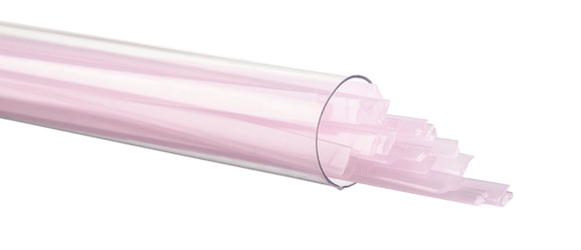 Petal Pink Opalescent, Ribbon, 1 mm, Fusible, by the Tube 