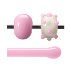 Petal Pink Opalescent, Rod, 5 mm, Fusible 