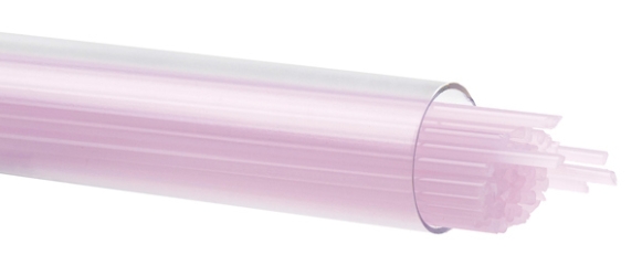 Petal Pink Opalescent, Stringer, Fusible, by the Tube 