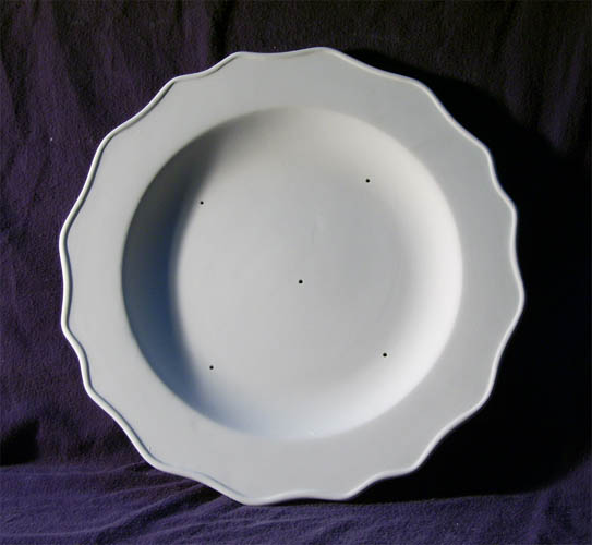 Round Ruffle Platter 