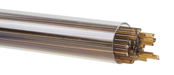 Sienna Transparent, Stringer, Fusible, by the Tube 