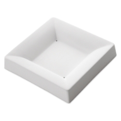 Square Plate, Simple Curve, 5.5 in. (140 mm) 
