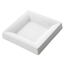 Square Plate, Simple Curve, 6.5 in. (165 mm) 